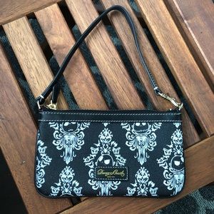 Disney Dooney & Bourke Jack Skellington wristlet